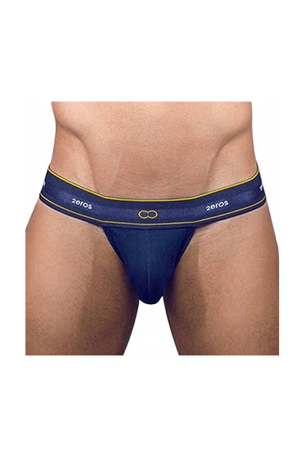 2Eros Adonis Jockstrap Underwear Navy Cuissard, Bleu Marine, XL Mixte