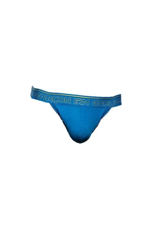 Garçon - sous-vêtement Hommes - Jockstrap Homme - Bamboo Jockstrap Blue - Bleu - 1 x Taille S