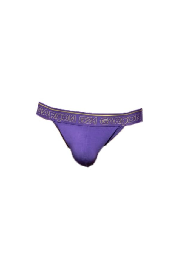 Garçon - sous-vêtement Hommes - Jockstrap Homme - Bamboo Jockstrap Purple - Violet - 1 x Taille S