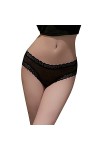 Dasongff Culotte Dentelle Sexy pour Femme Un Peu Transparente Sexy Douce Respirante G-String Belle Fesses sous-Vêtements sans
