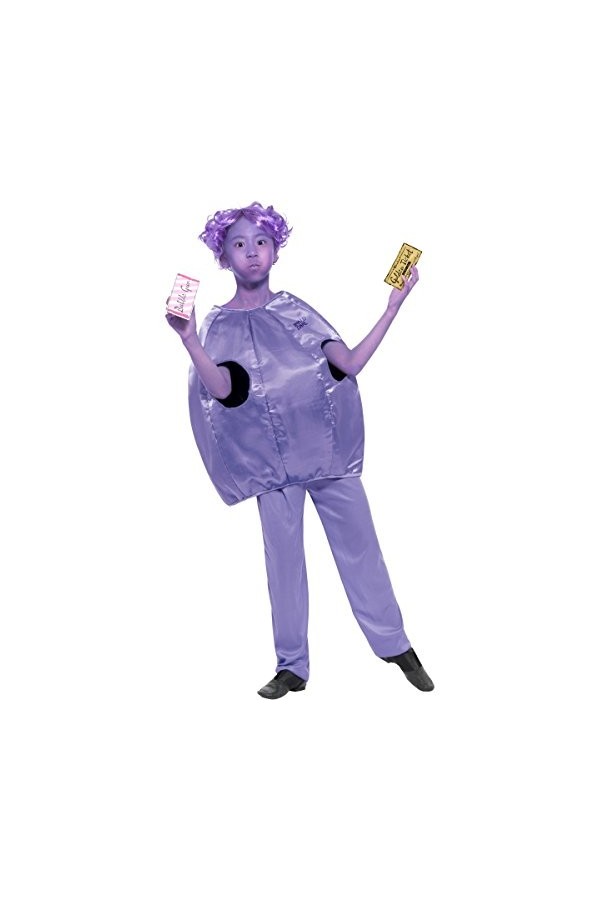 Roald Dahl Deluxe Violet Beauregarde Costume