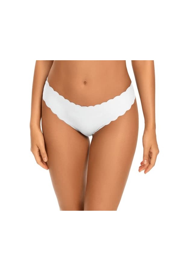 Kfnire String Femme Tangas Invisibilité sans Couture sous-Vêtement Strings et Tangas pour Femme, Lot de 6