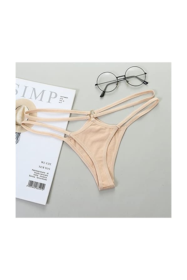 Femme Slips Femmes Sexy Coton g String Strings Basse Taille saillnet Femelle samis Confortable Dames sous-vêtements Lingerie 