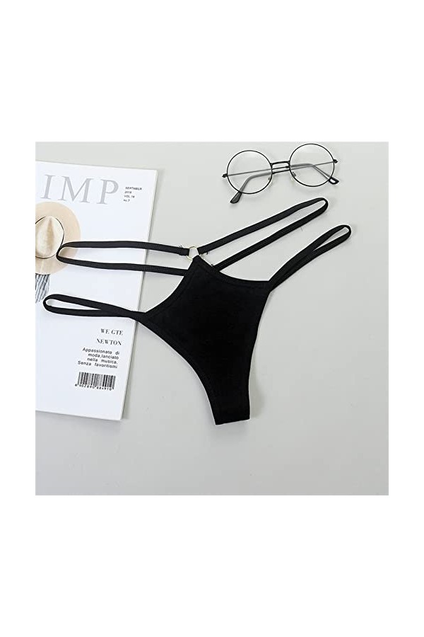 Femme Slips Femmes Sexy Coton g String Strings Basse Taille saillnet Femelle samis Confortable Dames sous-vêtements Lingerie 