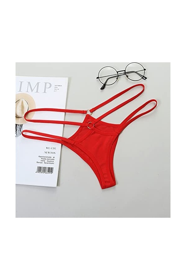 Femme Slips Femmes Sexy Coton g String Strings Basse Taille saillnet Femelle samis Confortable Dames sous-vêtements Lingerie 