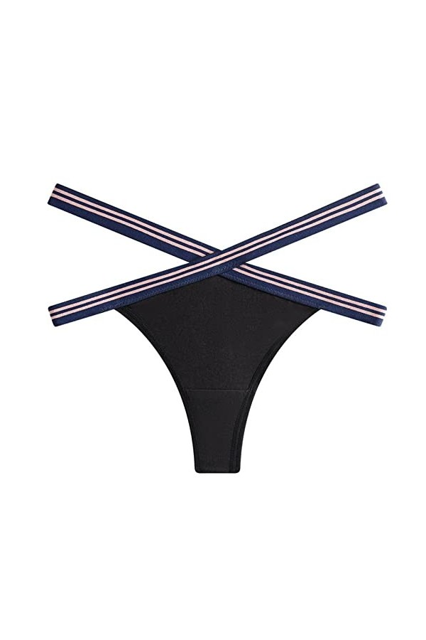 Culottes et Slips Slip Femme Comfort Knickers Rencontrer les femmes Sexy croix ceinture Sous-VêTements En Culotte taille bass