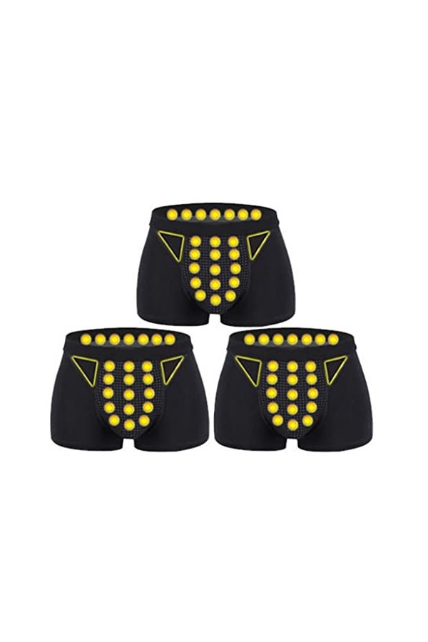 AAREHA Shaping Body Magnetic Therapy Shorts Health Care Boxer Briefs Enlargement Underwear with U Convex Pouch Color : Style