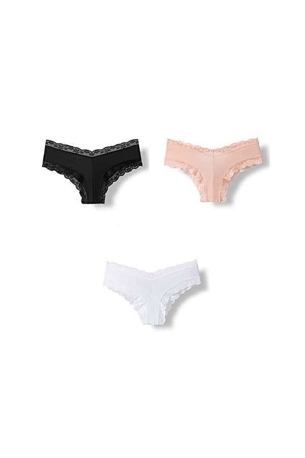 Culottes et Slips Slip Femme Comfort Knickers 3 pièces slips for femme sans couture Sexy sous-vêtements femmes Lingerie femme