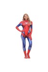 Costume de Jeu de rôle for Fille de Super-héros de Noël Anchor Spider-Man Jumpsuit Combinaison élastique Combinaison en Cuir 