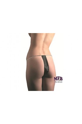 MFB Provence® - 100 Strings Femme Noirs jetables - Slips Non tissés