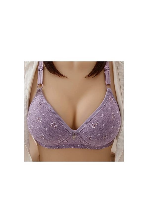 PBLCYUT Bras de Soutiens-Gorge Push up up upfather Confortable sous-vêtements féminins Sangles réglables Femmes et soudain de