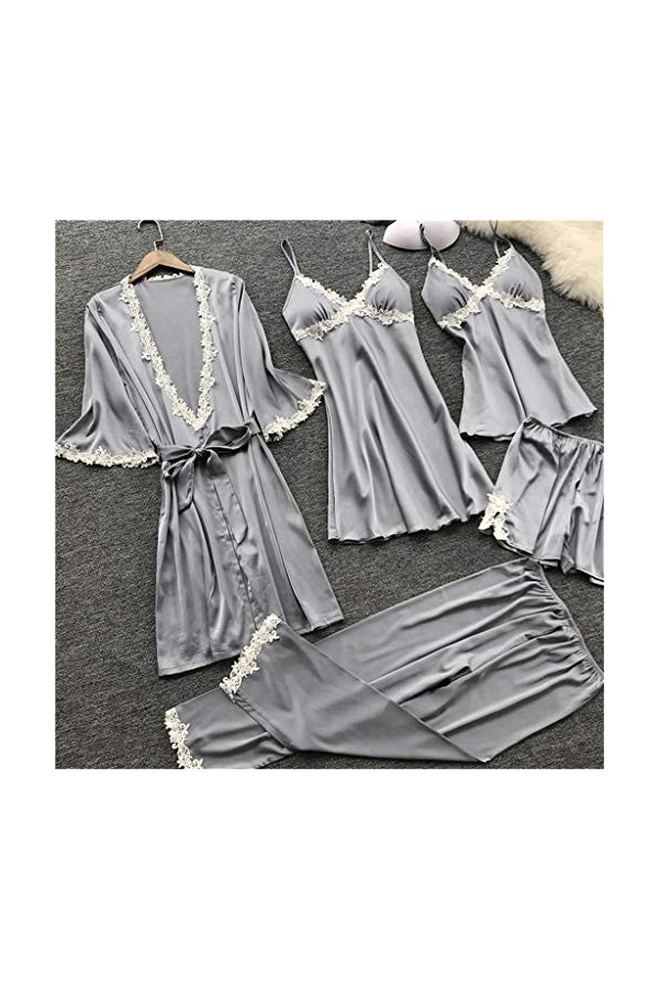 Dames Slips Culottes Femmes Culottes Sexy Lingerie Écolière Robe Sexy Femmes Dentelle Costume de Nuit Sleepwear Lingerie 5PC 