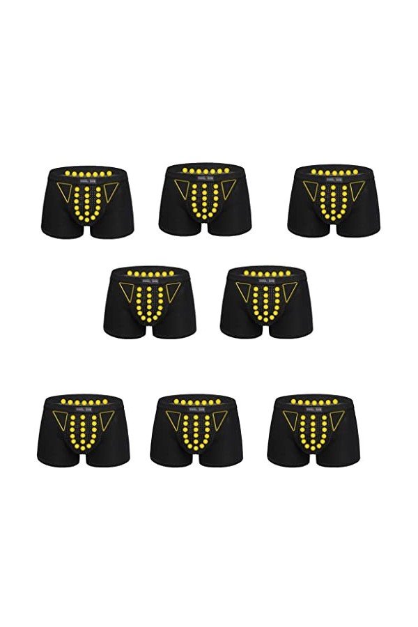 XSION Sous-vêtements Energy pour Hommes Caleçon Physiologique Soins de Santé Short de Magnétothérapie Culottes Souples Respir