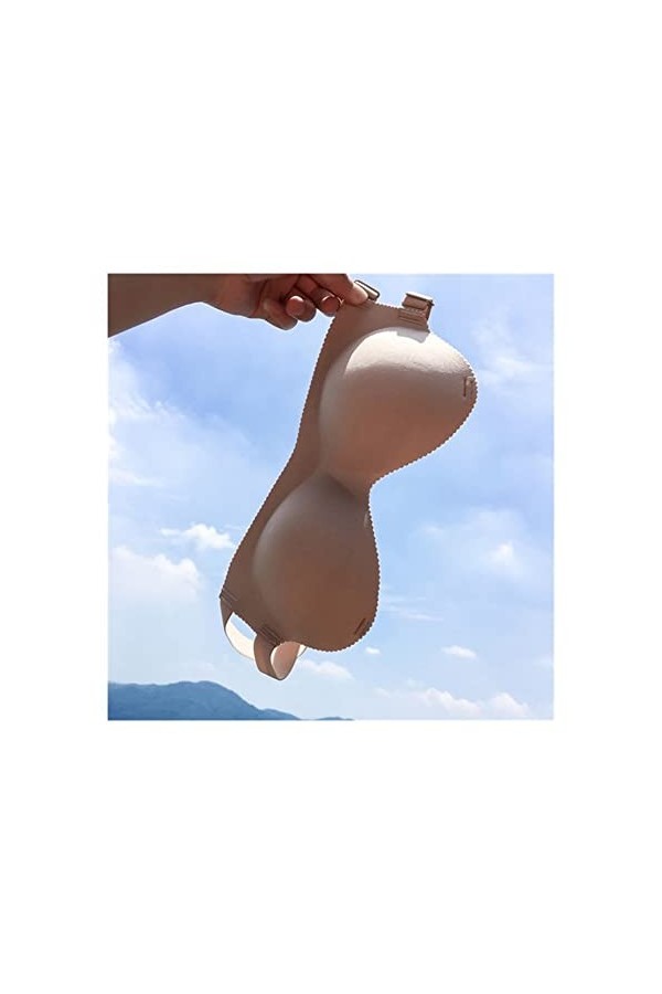 PBLCYUT Bras sans Bretelles sans Bras sans Bretelles sans Lingerie Solide Sexy Lingerie Confortable Bras Push up Invisible fo