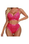 UIVHLW Lingerie Ensemble De Lingerie en Broderie De Dentelle