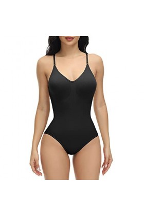 ZTIANEF Érotisme Sexe Et Sensualité Body Sexy Contrôle du Ventre Shapewear String Sculptant sans Couture Lingerie Dos Nu sous