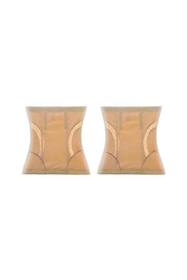 Entraîneur de Taille Haute élastique Respirant en Fil de Maille avec des Hauts en os de Poisson à mémoire Bustiers Shaper de 