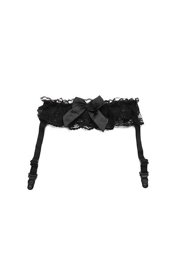 HEIMP Sexy Mode Lingerie Mariage jarretière mariée Cosplay fête Accessoires nœud Papillon Dentelle élastique Jambe Anneau mar