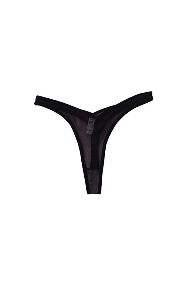 Culottes et Slips Slip Femme Comfort Knickers 3 pièces femmes Transparent G-string européen et américain maille tongs Sexy ta