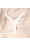 Culottes et Slips Slip Femme Comfort Knickers 3 pièces femmes Transparent G-string européen et américain maille tongs Sexy ta