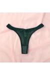 Culottes et Slips Slip Femme Comfort Knickers 3 pièces femmes Transparent G-string européen et américain maille tongs Sexy ta