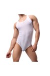 BLEXX Treillis extensible for hommes une pièce one morceau gain deserness Body Sport Wrestling Singlet Sintille Sous-vêtement