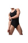 BLEXX Treillis extensible for hommes une pièce one morceau gain deserness Body Sport Wrestling Singlet Sintille Sous-vêtement