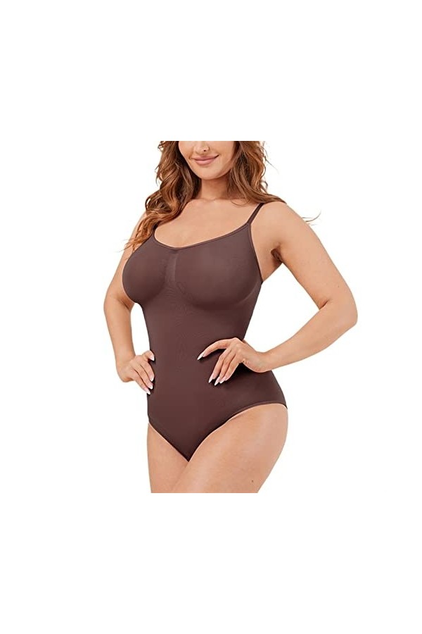 Grande taille hanche ascenseur sans couture Shapewear dames Corset corps complet fronde ventre sous-vêtement une pièce Color