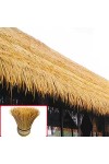 MUYUNXI Toit De Chaume Artificiel PE Simulation Thatch, Mexican Palm Thatch Rolls | Grass Aveugle De Canard | Tiki Hut Thatch