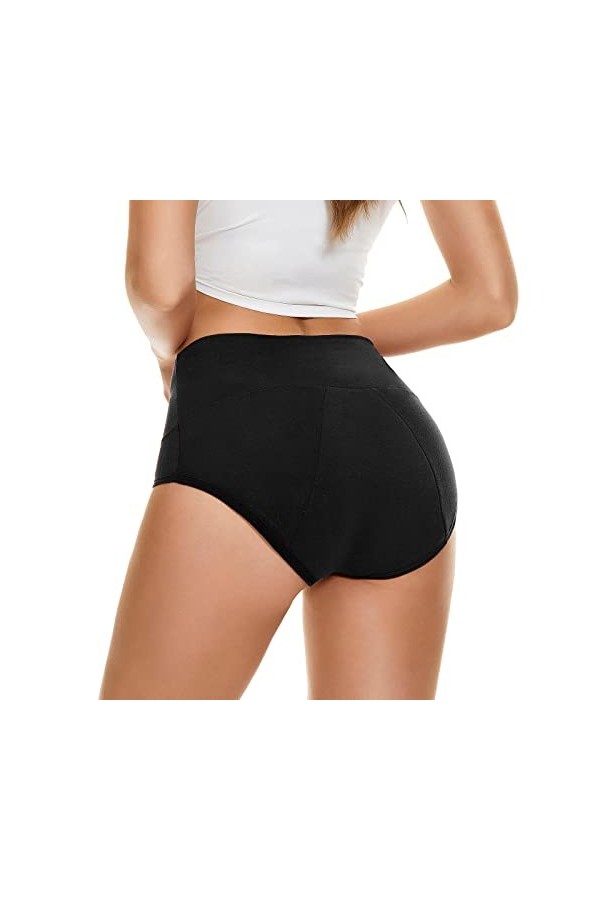 PANPANY Culottes pour Femme sous Vetements Femme Soutien-Gorge Taille Basse sans Couture Confortables Culotte Slips String Mu