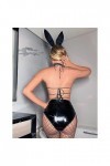 SNOMYRS Bunny Rave Tenues pour femme Mini Bijini Festival Tenues Cosplay Lingerie Sexy Halloween Costume Soutien-Gorge Shorts