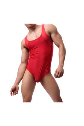 BLEXX Treillis extensible for hommes une pièce one morceau gain deserness Body Sport Wrestling Singlet Sintille Sous-vêtement