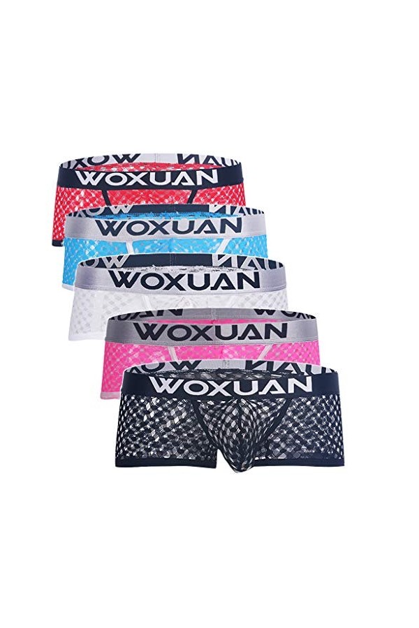 LKRSEEF Chic Lingerie Homme Adulte Cosplay Sexy Hot Tenue Sissy Transparent Erotique Shorty Travesti Slip Ouvert Bondage Bret