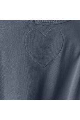 Ruiteh Robe froncée pour Femme - Ourlet asymétrique - Sweat-Shirt - Couleur Unie - Ligne A - Robe décontractée pour Les dépla