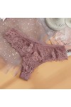 MULANY Femme Slips G-String Women Panties Perspective Transparente sous-vêtements Femmes See-Through String Fonds Girls Intim