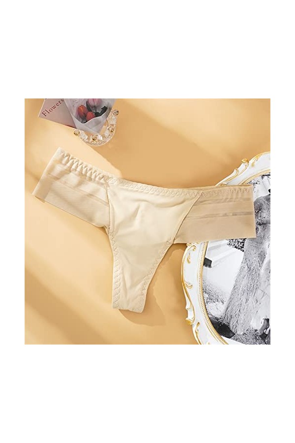 MULANY Femme Slips G-String Women Panties Perspective Transparente sous-vêtements Femmes See-Through String Fonds Girls Intim