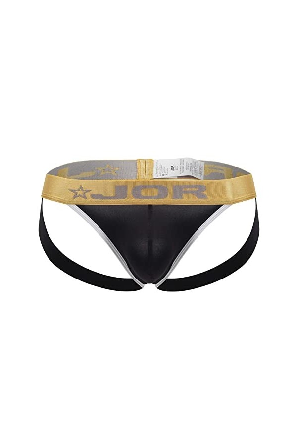 JOR - sous-vêtement Hommes - Jockstrap Homme - Orion Jockstrap Black - Noir - 1 x Taille L