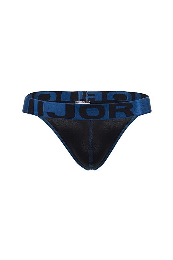 JOR - sous-vêtement Hommes - Strings Homme - Riders Thong Black - Noir - 1 x Taille L