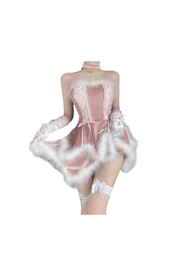 Lingerie Femme Sexy Ensemble, Ensemble de Lingerie pour Femme Résille Lingerie Sexy Vêtements de Nuit Bodystockings Robe Tran