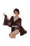 Sexy Japonais Kimono Sakura Robe Sexy Anime Femme Lingerie Lolita Cosplay Costume, 1143 Rose, taille unique