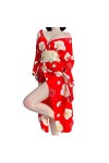 Sexy Japonais Kimono Sakura Robe Sexy Anime Femme Lingerie Lolita Cosplay Costume, 1143 Rose, taille unique