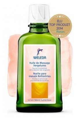 WELEDA Huile de Massage Vergetures - Lot de 2 Anti-vergetures Weleda - 2x100ml