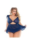 Culotte Rouge sexyLingerie Grande Taille Solide sans Manches Bretelles ajustées Soutien-Gorge sans Couture Dentelle Femmes Li