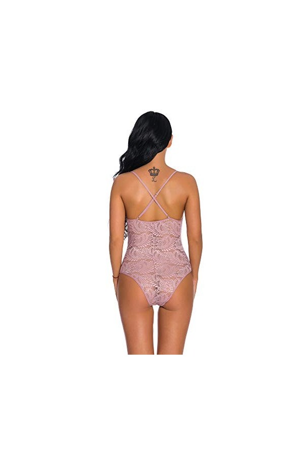N/X Lingerie pour Femmes&nbsp;&nbsp;&nbsp;Vêtements De&nbsp;Nuit Bodys Sexy Hot Érotique Body Porno Plus Size Babydoll Lace Sex&nbsp;Clothes-03_XL