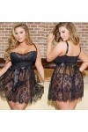 NA ZCLS Femmes Sexy Lingerie Chaude Érotique Vêtements Porno Dentelle Fleur Vêtements De Nuit sous-Vêtements De Nuit Robe De 