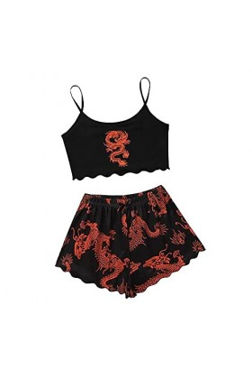 QQQQC Lingerie Sexy Homme Vêtements de Nuit Sexy Lingerie féminine Costumes érotiques Costume de vêtements de Nuit Sexy-Orang