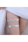 Dame strass jarretière Sexy dentelle élastique ceinture jambes anneau harnais pour femmes mariage mariée fille maison fête TH