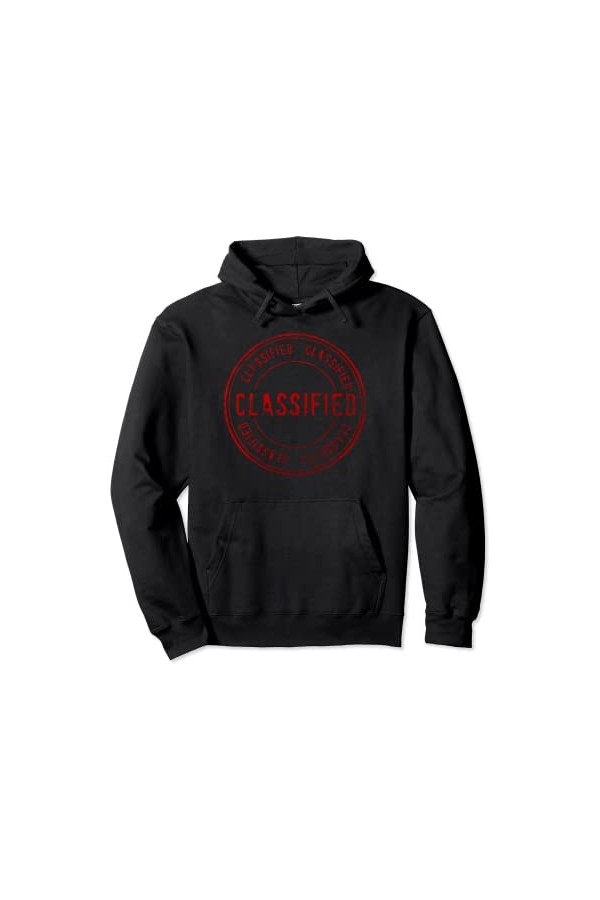 Classée, top secret, cool hommes, femmes, jeunes Sweat à Capuche