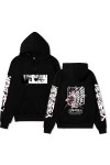 DSAI Attaque des Sweats à Capuche Titan Unisexe Mâle Femme Anime Vêtements Anime lâches Streetwear décontracté esthétique cor