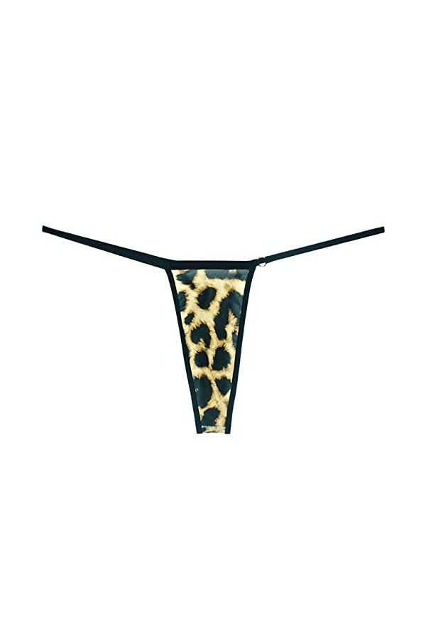 Culottes et Slips Slip Femme Comfort Knickers 3 pièces animaux motif Sexy femmes String Micro String taille basse G-string Bi